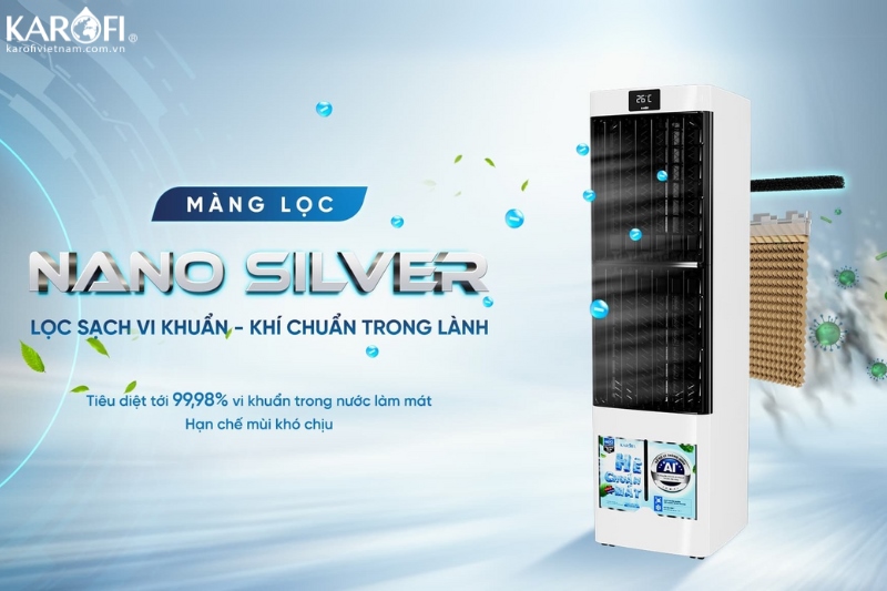 Màng lọc nano silver lọc sạch khuẩn