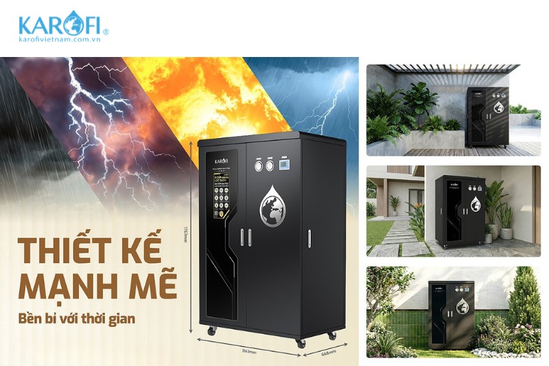 Karofi KTF-662 AIO Thiết kế bền bỉ, ph&ugrave; hợp cả trong m&ocirc;i trường khắc nghiệt nhất