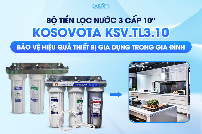 KSV.TL3.10 bảo vệ hiệu quả thiết bị gia dụng trong gia đình