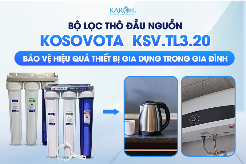 Kosovota  KSV.TL3.20 bảo vệ thiết bị gia dụng trong gia đình hiệu quả