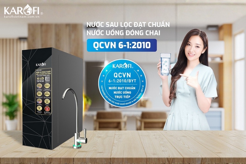 Máy lọc nước Karofi KAQ-U99 - giải pháp nước uống hoàn hảo