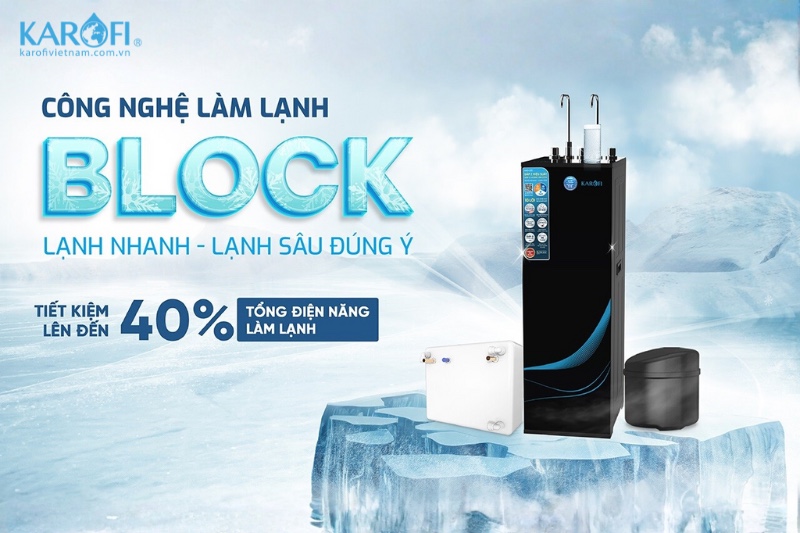 KAD-L55 với công nghệ làm lạnh Block - làm lạnh nhanh - lạnh sâu 