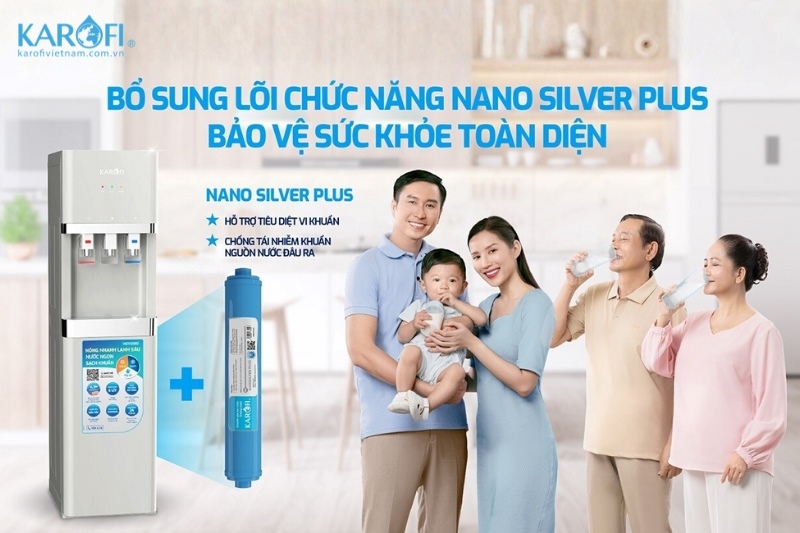 Lõi lọc nano silver – Đảm bảo nguồn nước sạch khuẩn