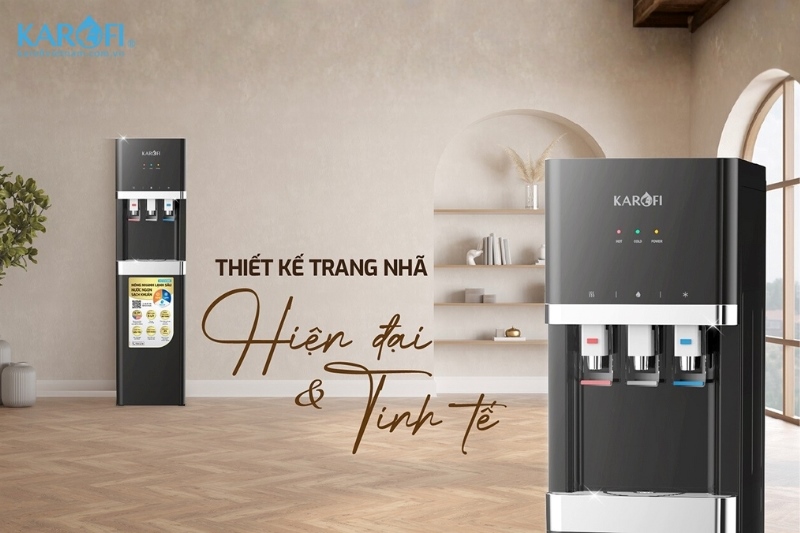 Karofi HCV208B sở hữu vẻ ngo&agrave;i trang nh&atilde;, hiện đại