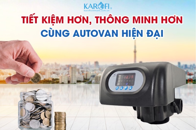 Lọc giếng khoan Sakura SKGKUF313MC t&iacute;ch hợp AutoVan vận h&agrave;nh th&ocirc;ng minh