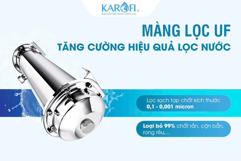 Sakura SKGKUF313C với cột UF hiện đại, khử khuẩn, giữ kho&aacute;ng