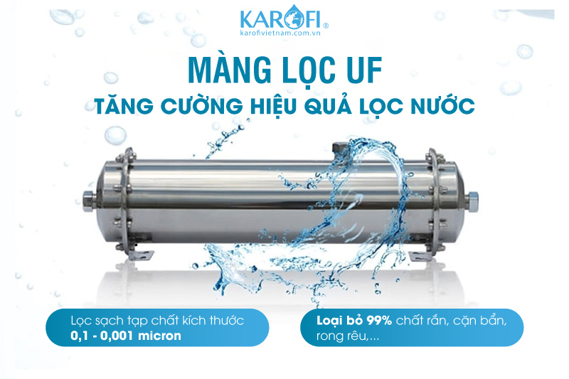 Lọc nước giếng khoan Sakura SKGKUF312I t&iacute;ch hợp si&ecirc;u lọc UF hiện đại
