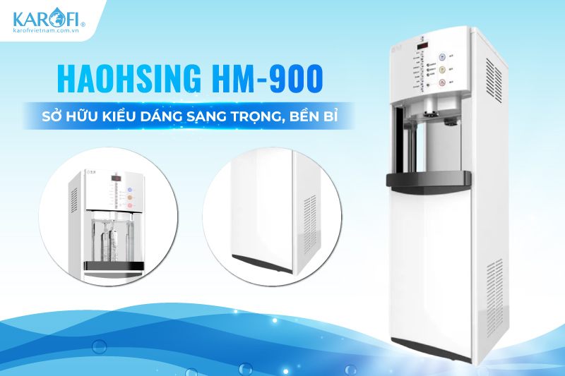 Haohsing HM-900 sở hữu kiểu d&aacute;ng sang trọng, bền bỉ