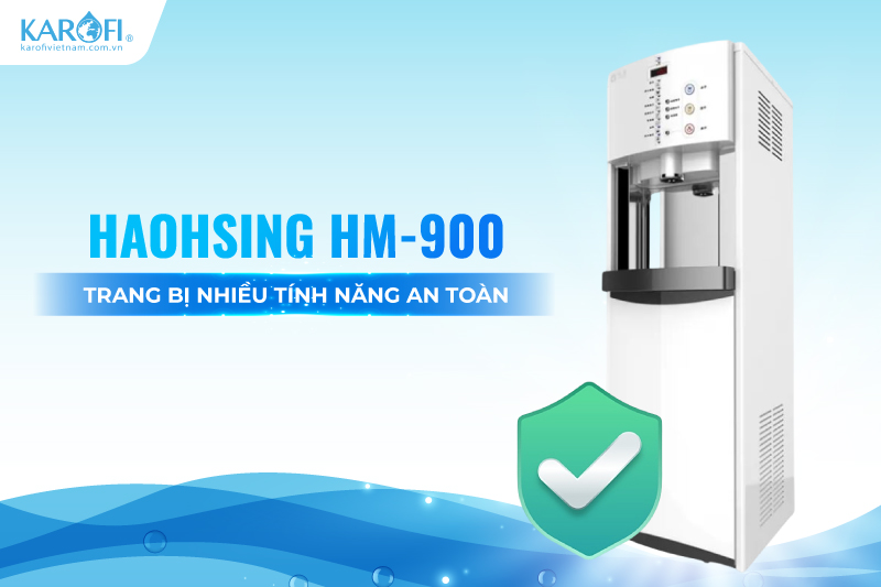 Haohsing HM-900 trang bị nhiều t&iacute;nh năng an to&agrave;n