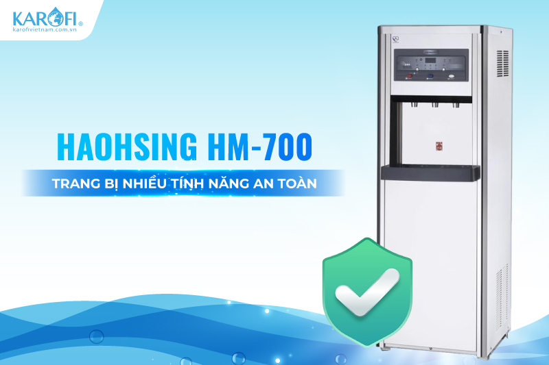 Haohsing HM-900 trang bị nhiều t&iacute;nh năng an to&agrave;n