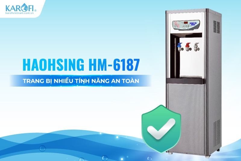 Haohsing HM-6187 trang bị nhiều t&iacute;nh năng an to&agrave;n