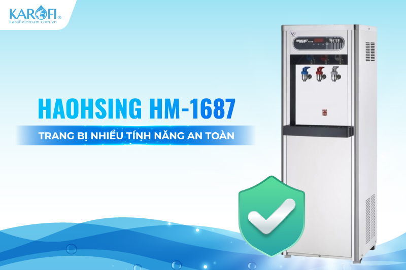 Haohsing HM-1687 trang bị nhiều t&iacute;nh năng an to&agrave;n
