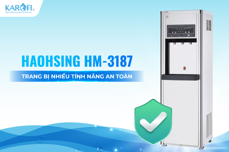 Haohsing HM-3187 trang bị nhiều t&iacute;nh năng an to&agrave;n