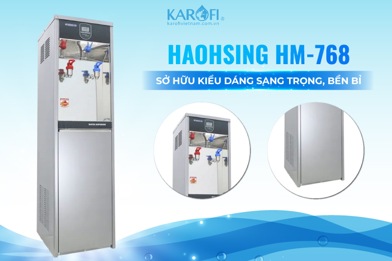 Haohsing HM-768 sở hữu kiểu d&aacute;ng sang trọng, bền bỉ