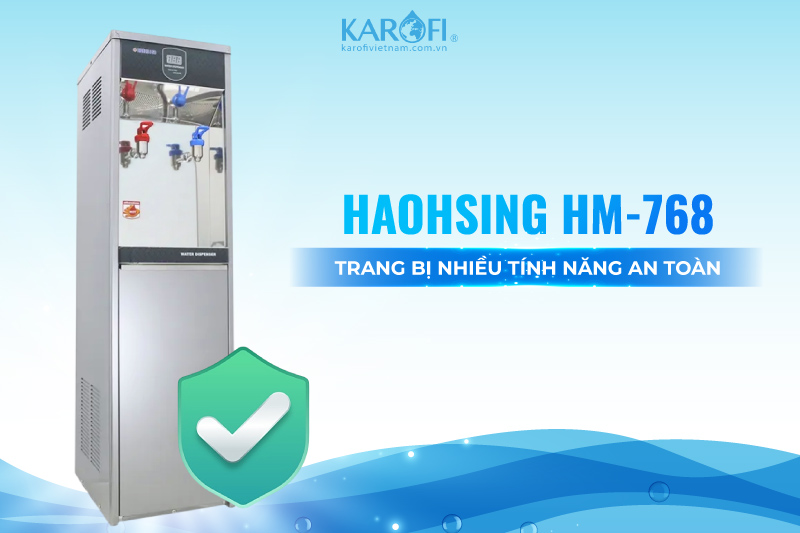 Haohsing HM-768 trang bị nhiều t&iacute;nh năng an to&agrave;n