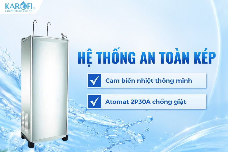 Haohsing HM-5002 trang bị nhiều tính năng đảm bảo an toàn tuyệt đối