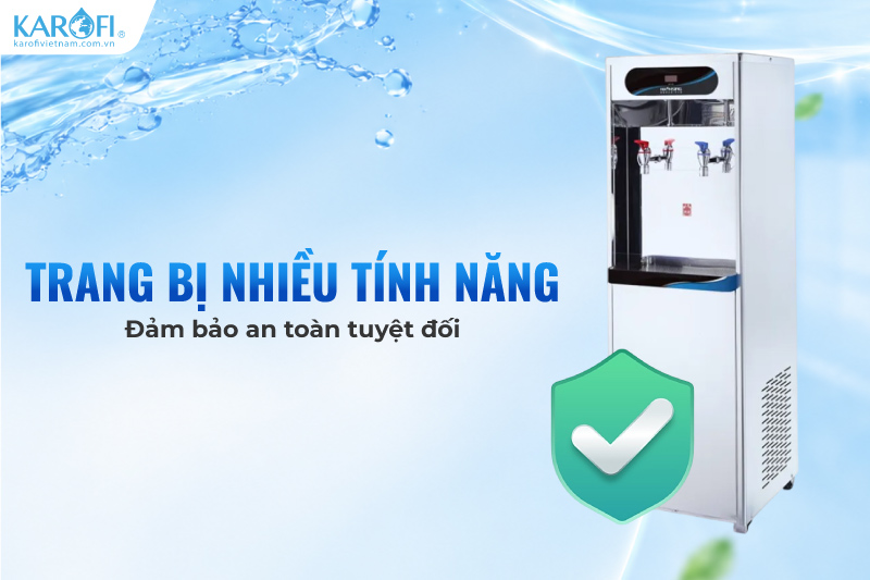 Trang bị nhiều tính năng đảm bảo an toàn tuyệt đối
