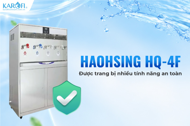 Trang bị nhiều tính năng an toàn tuyệt đối cho người sử dụng