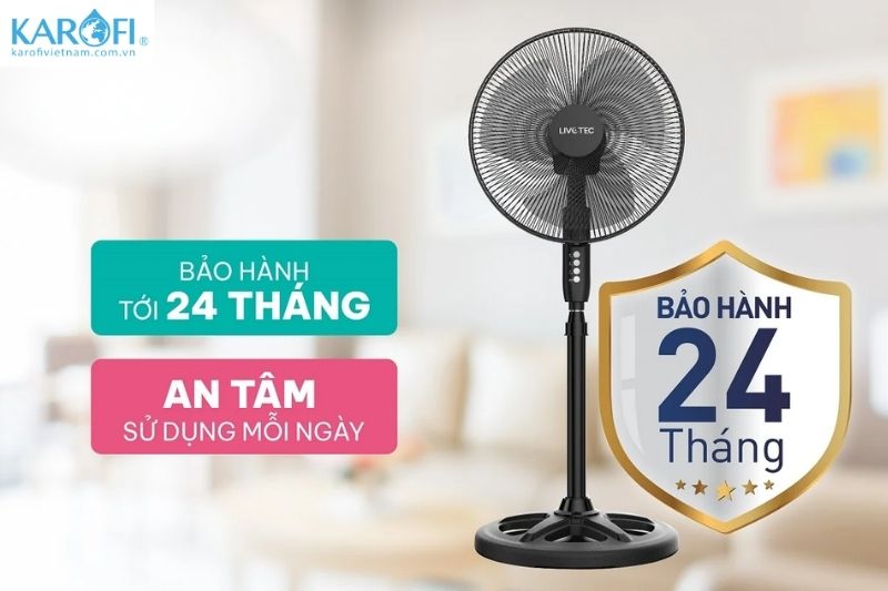 Bảo hành chính hãng 24 tháng