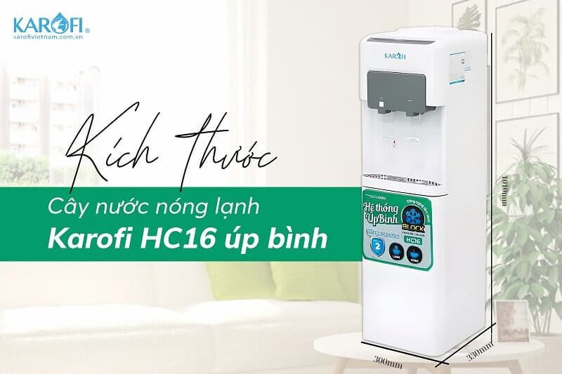 Cây nước nóng lạnh Karofi HC16