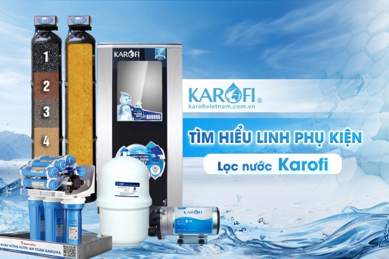 Linh phụ kiện lọc nước Karofi