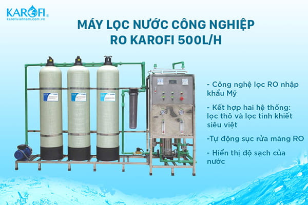 máy lọc nước ro công nghiệp 500l/h
