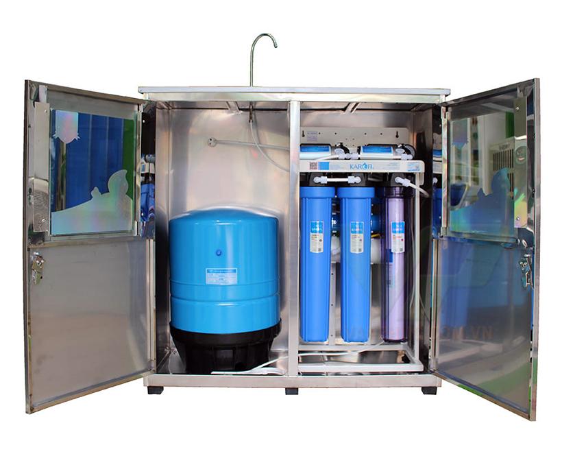 Máy lọc nước bán công nghiệp 50L/H Karofi KB50 (tủ inox)