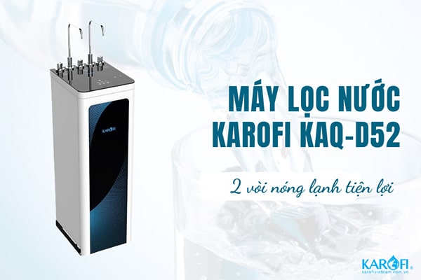 Máy lọc nước karofi có tủ kaq d52