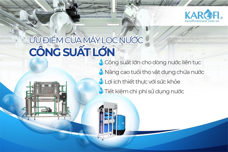 Máy lọc nước công nghiệp công suất lớn