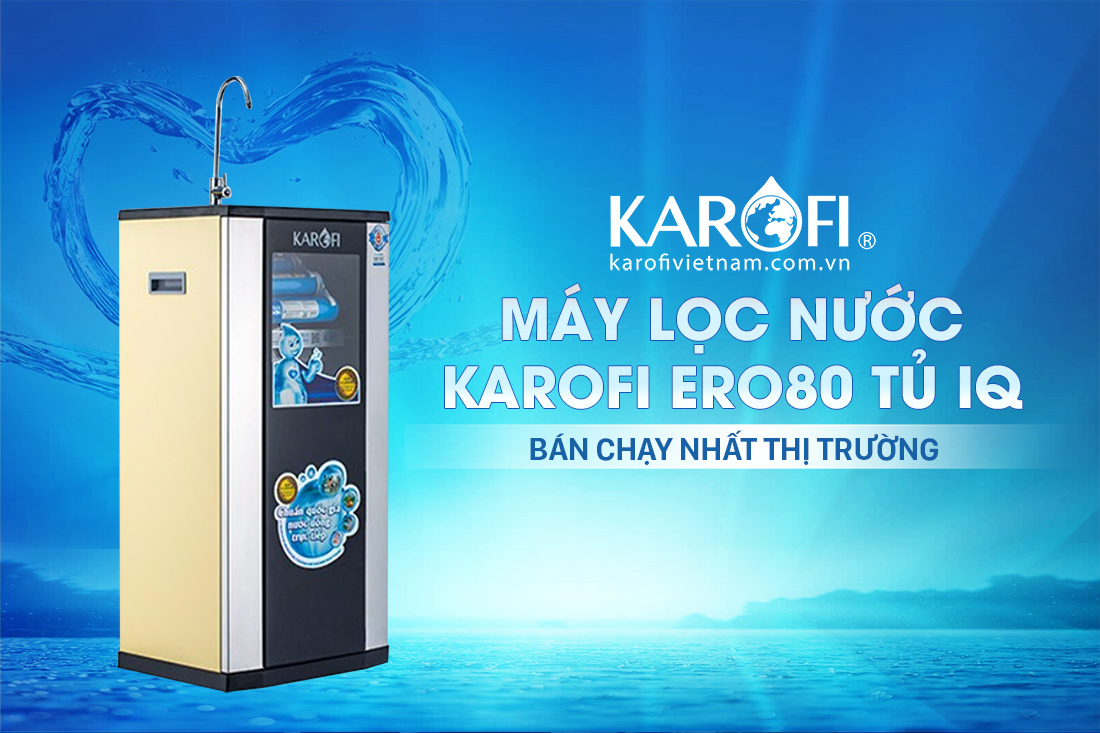 Máy lọc nước Karofi ERO80 tủ IQ