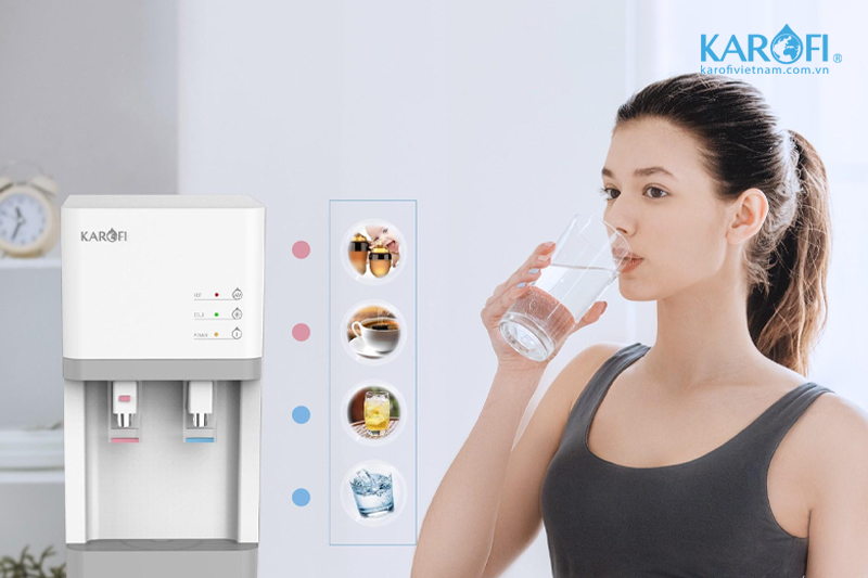 Thiết kế thông minh - tiện lợi của cây nước Karofi 