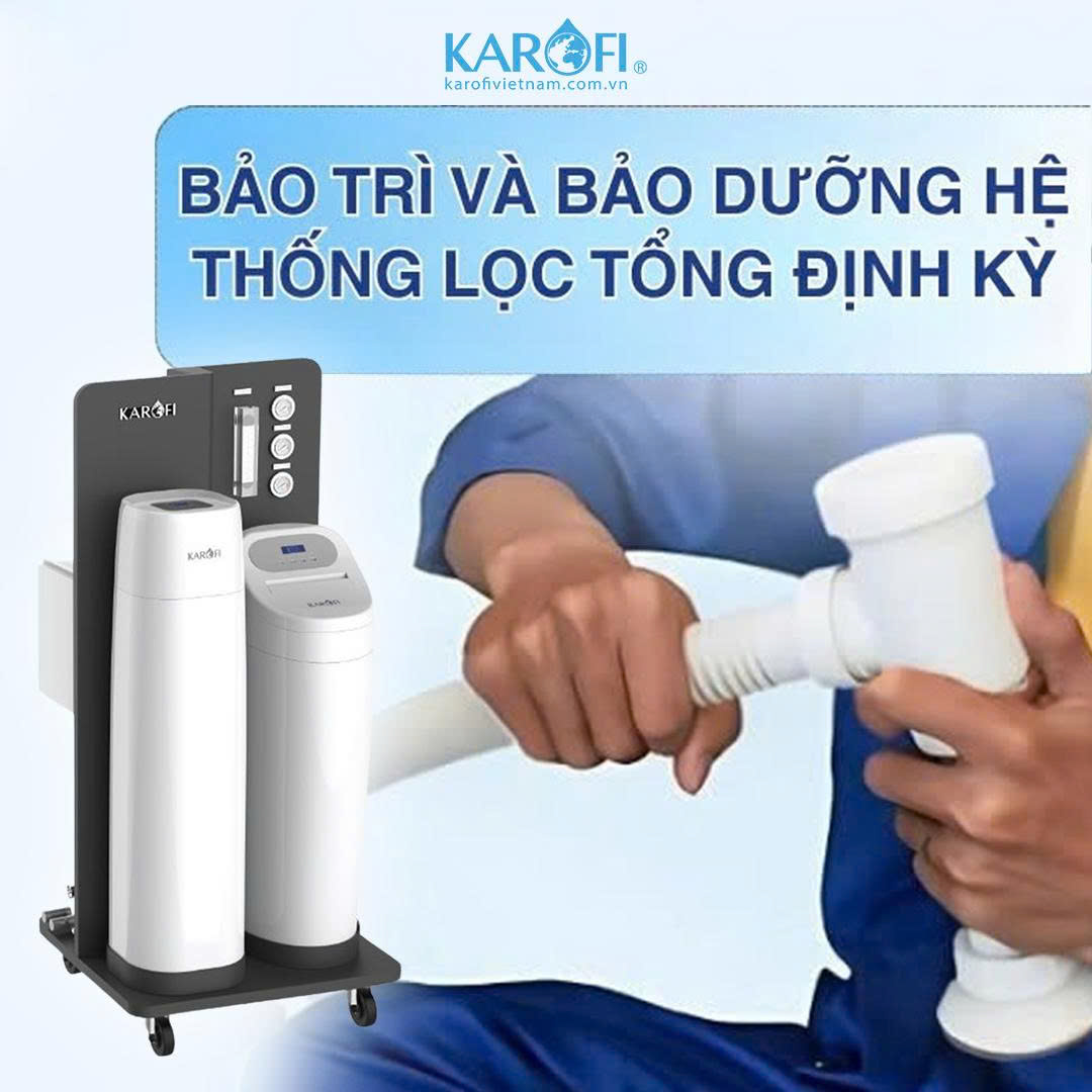 Bảo trì, bảo dưỡng hệ thống lọc tổng đầu nguồn