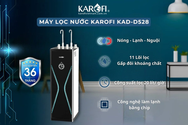 Máy lọc nước Karofi KAD-D528