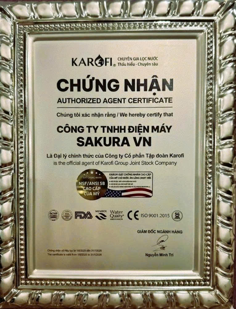 chứng nhận sakura