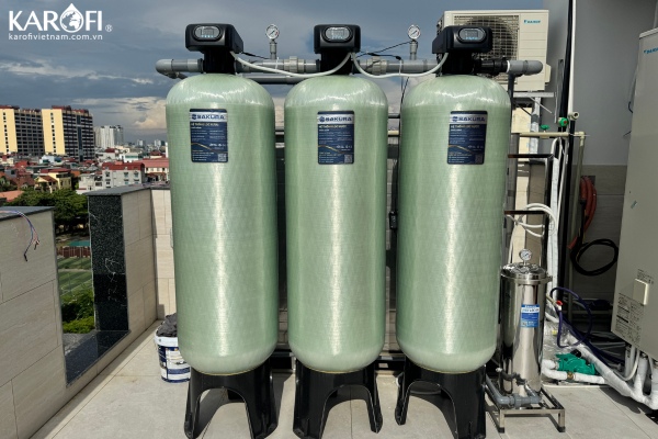Lọc tổng Sakura công suất 5m3/h - Giải pháp nước sạch toàn diện