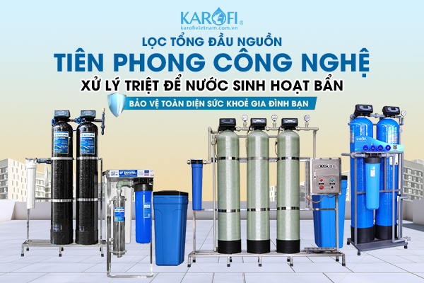  Karofi Việt Nam đã đến khảo sát lắp đặt lọc tổng và đưa ra phương án triển khai tối ưu nhất