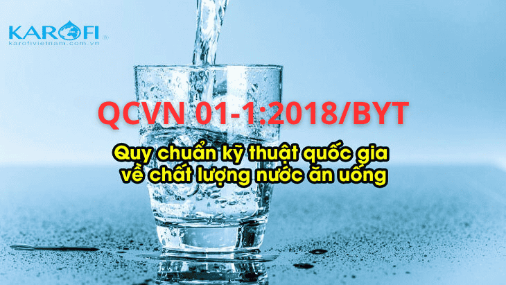 Tiêu chuẩn đánh giá chất lượng nước sinh hoạt là gì?