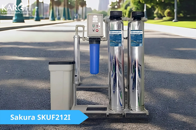 Lọc nước giếng khoan sinh hoạt Sakura SKUF212I