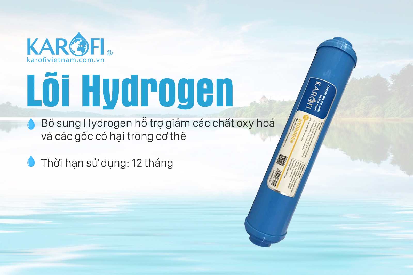 Lõi lọc nước hydrogen
