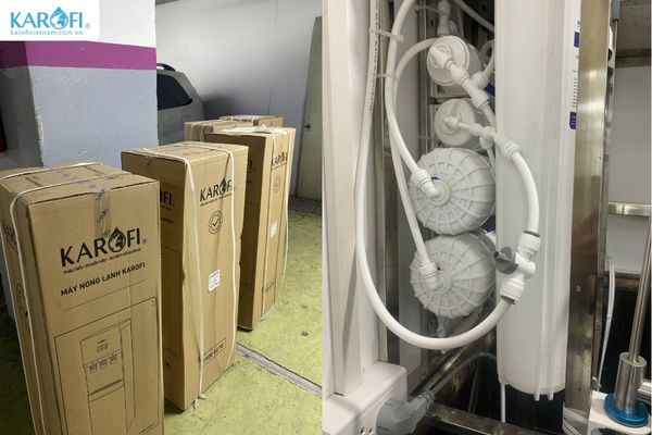 Hình ảnh lắp đặt thực tế tại 117 Trần Duy Hưng