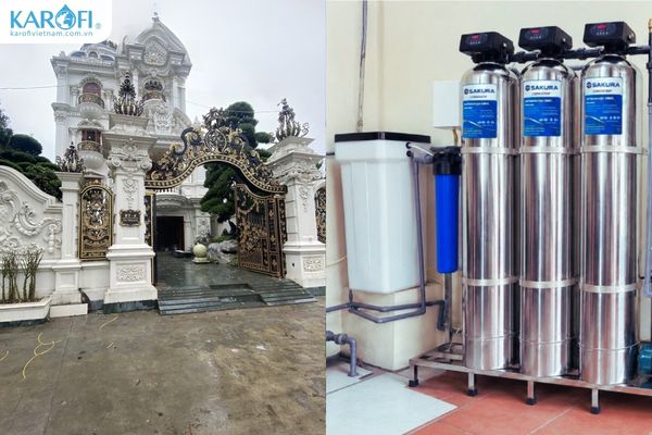 Quá trình khảo sát kỹ lưỡng tại công trình biệt thự xã Tô Hiệu, Thường Tín