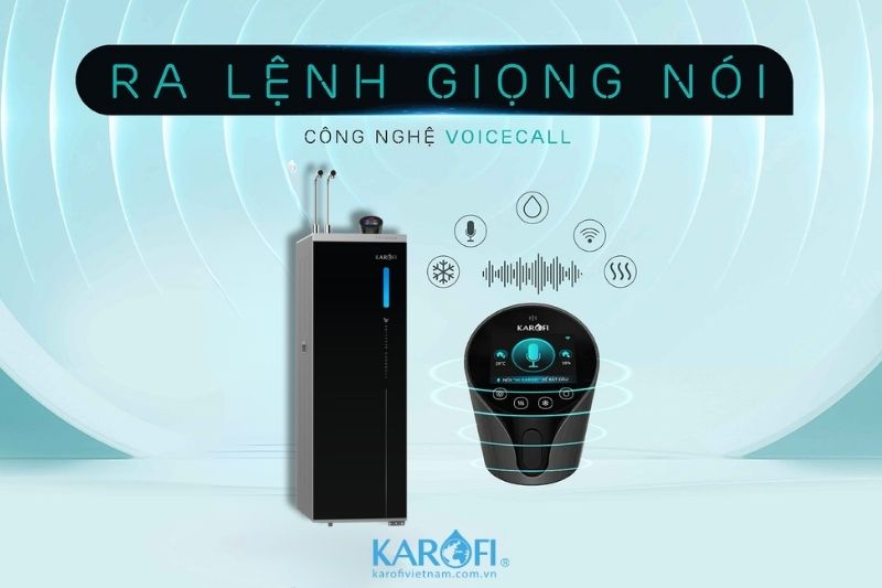 Công nghệ điều khiển máy lọc nước bằng giọng nói tiên phong