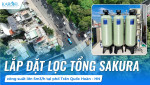 Dự Án Lắp Đặt Lọc Tổng Sakura 5m3/h Cho Quán Cà Phê Tại Phố Trần Quốc Hoàn - Cầu Giấy - Hà Nội