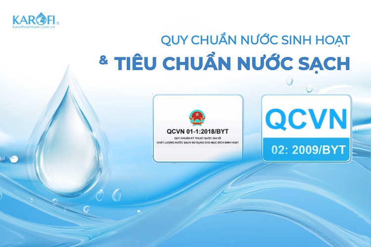 Tiêu chuẩn của nước máy sinh hoạt hiện nay