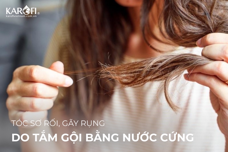 Ảnh hưởng của việc sử dụng nước máy đối với mái tóc