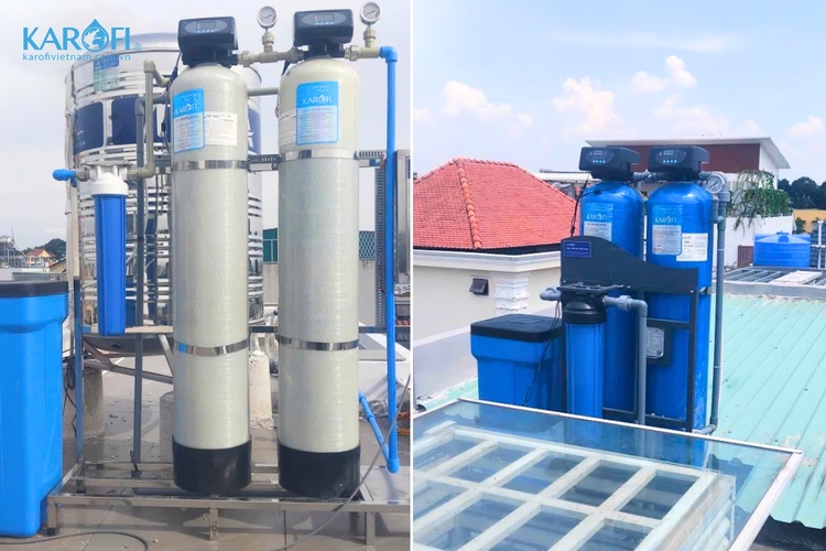 Lắp đặt lọc tổng Karofi để xử lý nguồn nước máy