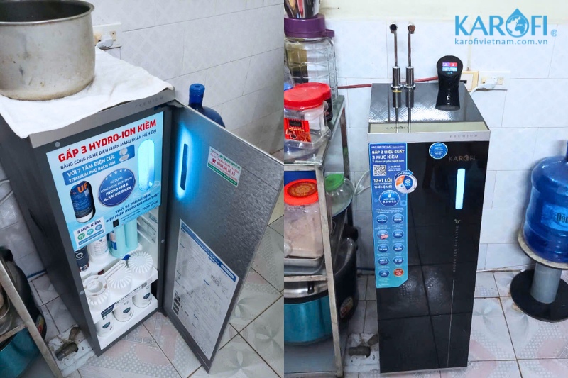 Máy lọc Hydro-Ion Kiềm Karofi KAE-S86