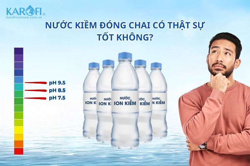 Nước ion kiềm đóng chai có thật sự tốt như lời đồn?