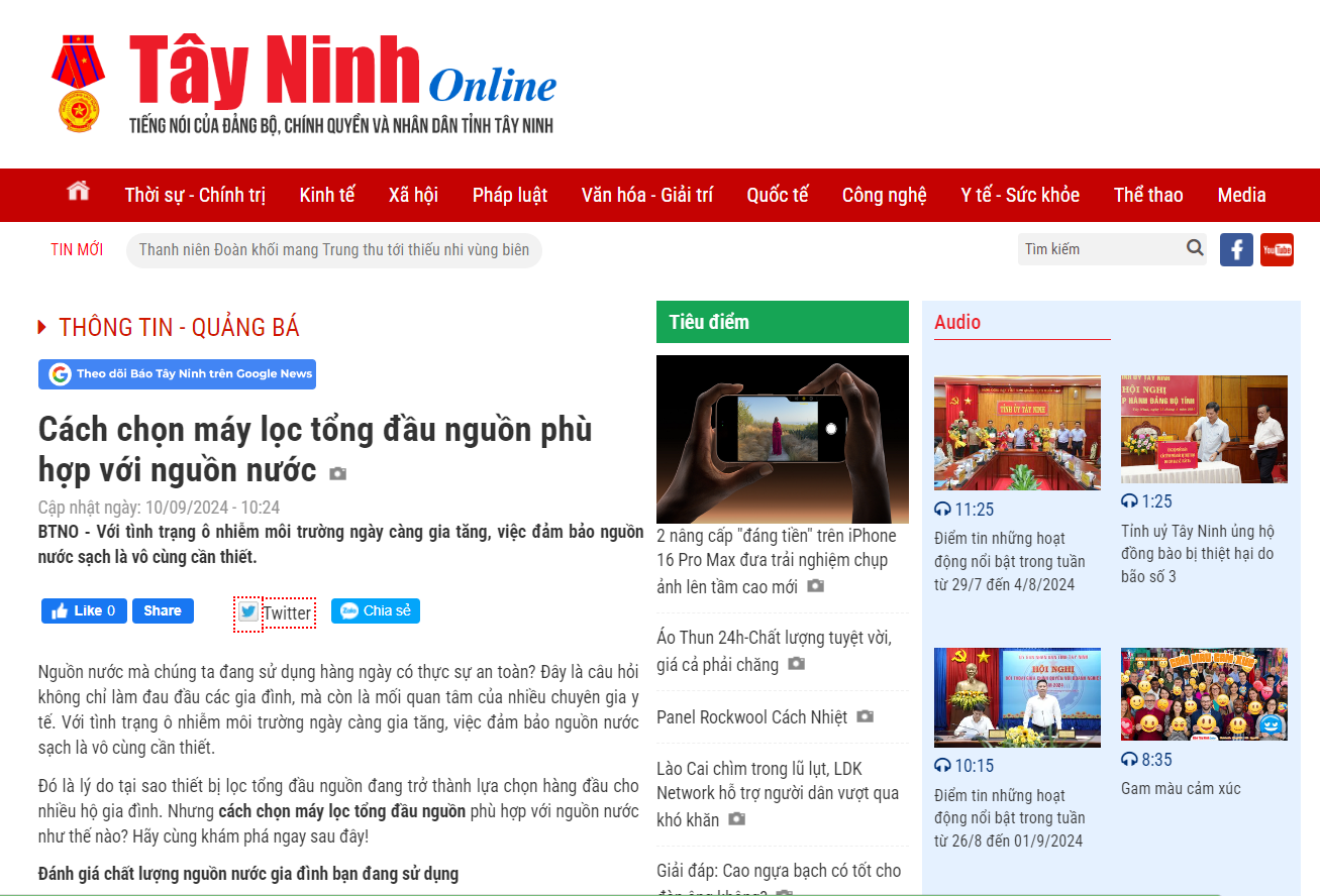 Báo tây ninh 