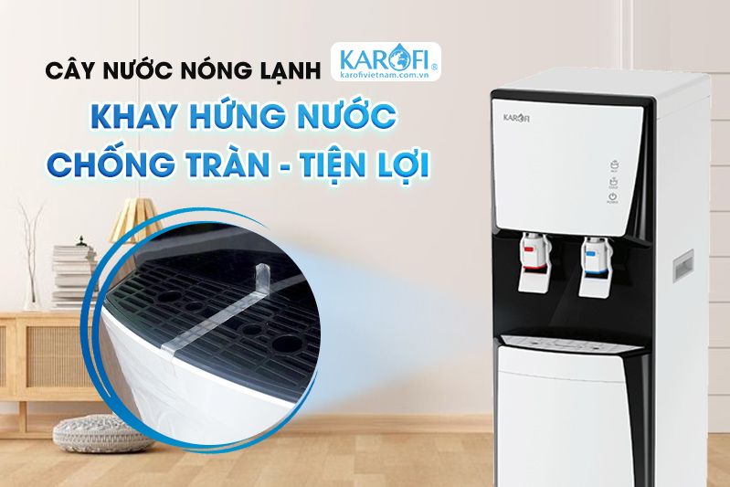 Khay nước chống tràn tiện lợi